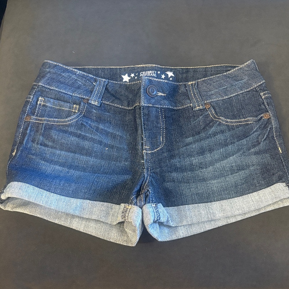 Classic Blue Denim Jean Shorts for Women